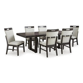 Neymorton Dining Set in Dark Brown | Signature Design by Ashley